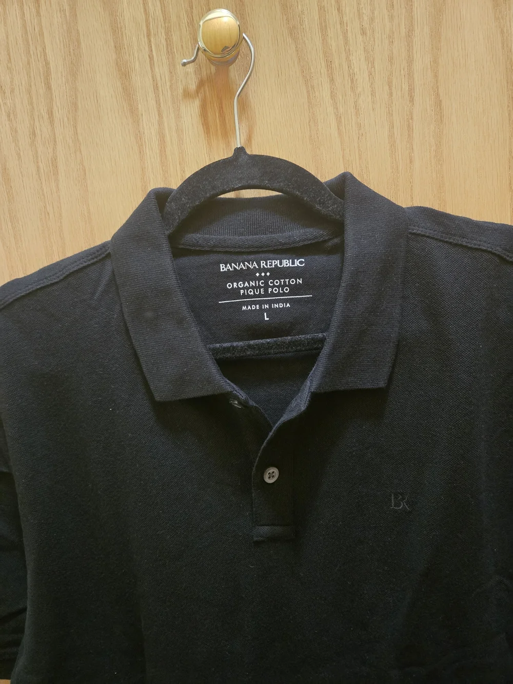 Banana Republic Men's Black Polo Shirt